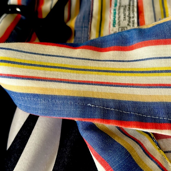 Vintage K-Mart brand hipster striped button-up shirt - Picture 5 of 5